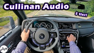 2022 RollsRoyce Cullinan – Premium Audio 16speaker Sound System Review [upl. by Nongim857]