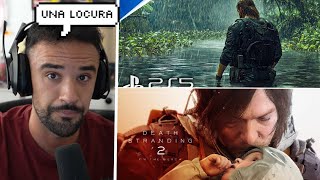 Illojuan reacciona a nuevo Gameplay de Metal Gear Solid 3 Remake y Death Stranding 2 [upl. by Notnil283]