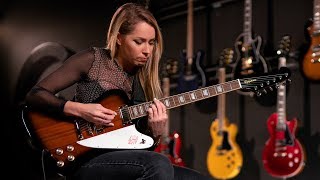 Epiphone Firebird  First Impressions with Arianna Powell [upl. by Ahouh]