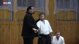 STEVEN SEAGAL AIKIDO SEMINAR  RUSSIA OCTOBER 2018 [upl. by Alikam]