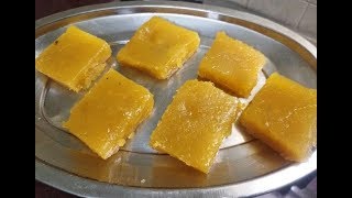 மாம்பழ அல்வா ரெசிபி  Mango Halwa Recipe [upl. by Lyrpa]