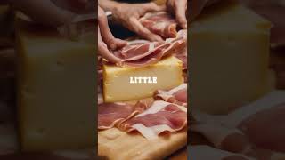 ONE MINUTE PIZZA RECIPE  Prosciutto and Arugula Pizza shorts [upl. by Orlena889]