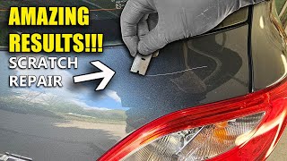 AWESOME Scratch repair method NO ONE is talking about Learn Save Money Easy [upl. by Ardnaskela]