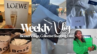 Weekly VlogBicester Village  Collective shopping haul shoppinghaul collectivehaul weeklyvlog [upl. by Bachman]