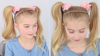 Amazing Pigtail Style Perfect For Kids [upl. by Esinrahs]