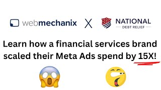 Meta Ads for Financial Services  National Debt Relief [upl. by Conall103]