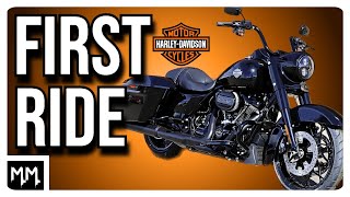 First Impressions HARLEY DAVIDSON ROAD KING [upl. by Pronty]