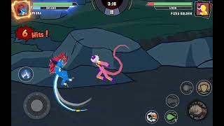 katrex lavender39 Migra vs golden fiza in stickman warriors [upl. by Cowden]