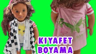 Bebek Kıyafet Boyama Yapımı  Nasıl Yapılır DIY  Oyuncak Butiğim [upl. by Junji]