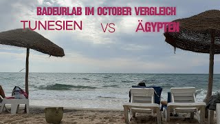 Badeurlaub October Vergleich Tunesien VS Ägypten Hammamet Medina [upl. by Ynnhoj]