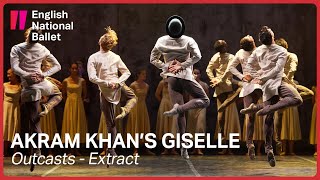 Akram Khans Giselle Outcasts extract  English National Ballet [upl. by Adnawahs545]