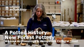 A Potted History New Forest Pottery with Finds Manager Rachael [upl. by Slaohcin]