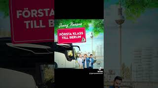 Coverreveal Svenssons buss del 3 Första klass till Berlin Bokmärk ljudboken redan nu [upl. by Ahseekal]