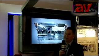 ISE 2013 PeerlessAV Unveils Outdoor Display Enclosure With AC or Heating [upl. by Lemmuela32]