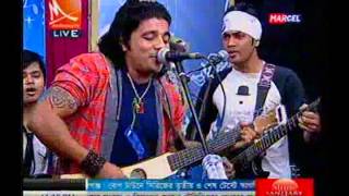 Khachar VitorBand Chatok  Mohona Tv Live  2015 [upl. by Maharva]