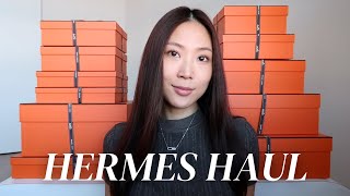 HERMES UNBOXING HAUL [upl. by Nodyl]