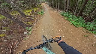 Whistlers Most Underrated Jump Trail [upl. by Retsim]