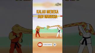 Susahnya jadi manusia part5 inspiration animation kartun funny lucu trending viral fyp [upl. by Thorvald145]