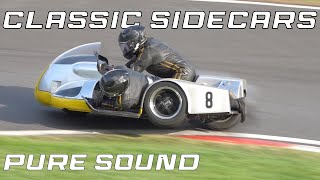 Classic Sidecar Racing  Pure Sound [upl. by Rolandson679]