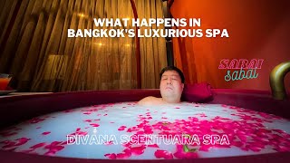 What happens in Bangkoks Luxurious Spa  Divana Scentuara Spa [upl. by Dekeles313]