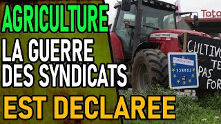 AGRICULTEURS  La guerre Des Syndicat Est Déclaré [upl. by Stearne]