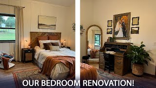 Our Bedroom Makeover  A Massive Transformation and DIY Masterpiece [upl. by Jeunesse]