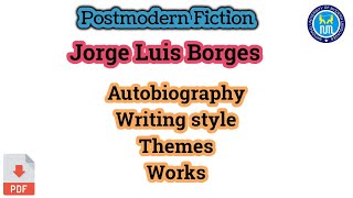 Jorge Luis Borges  Jorge Luis Borges writing style [upl. by Perron]