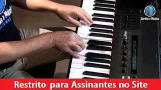 Teclado  Conhecendo os Acordes com Nona  Cordas e Música [upl. by Auhso]