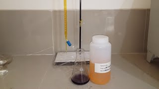 Determination of total Iron Ferric  Ferrous by titration method with K2Cr2O7 [upl. by Audri]