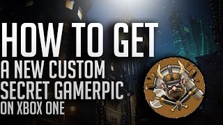 HOW TO GET A NEW CUSTOM SECRET GAMERPIC ON XBOX ONE [upl. by Bertrando759]