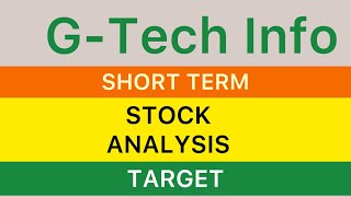 GTech info share target analysis short term target upper circuit stock high return stock❇️230124 [upl. by Asseniv]