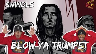 SPEECHLESS  Americans React to Swindle  BLOW YA TRUMPET ft Knucks Ghetts Akala amp Kojey Radical [upl. by Barbaresi]