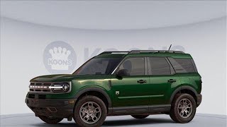 New 2024 Ford Bronco Sport Woodbridge VA Springfield VA 3574R9B [upl. by Aliuqahs]