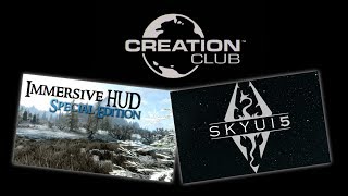 CREATION CLUB  Survival  SkyUI  iHUD [upl. by Wolenik186]