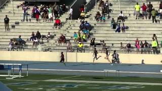 Willie Washington 10155s 400m AAU Junior Olympics 11yr Boys Heat 9 2014 [upl. by Llenrrad]