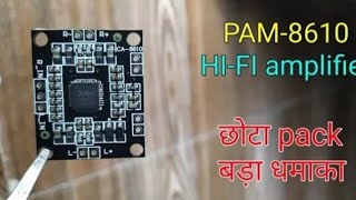 PAM 8610 full connection amp wiring [upl. by Gyatt536]