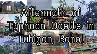 Aftermath of Super Typhoon Odette in my hometown in Tubigon Bohol [upl. by Hatfield761]