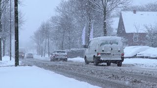 Schneechaos im Norden Unterwegs mit dem Winterdienst in Flensburg [upl. by Eatnoled556]