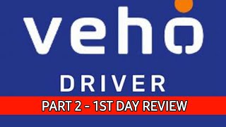 VEHO  1ST DAY REVIEW OF DELIVERIES USING THE SLUGGISH GLITCHY APP  SHOULD YOU DELIVER [upl. by Nishi270]