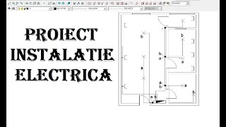 Electrician  PROIECT INSTALATIE ELECTRICA [upl. by Gabbie858]