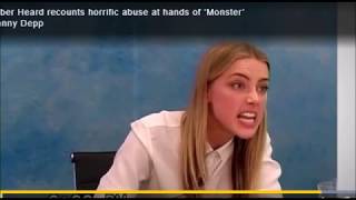 Amber Heard Describes How Johnny Depp Loses It With her Baby Sister [upl. by Netniuq]