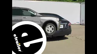 etrailer  Install Curt Trailer Hitch Receiver on a 2013 Nissan Altima [upl. by Aicnelev337]