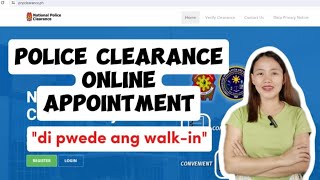 ✅POLICE CLEARANCE ONLINE APPOINTMENT 2024  BAWAL WALKIN [upl. by Anelem334]