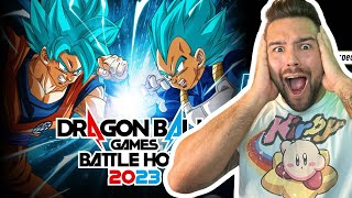 NEW SPARKING ZERO amp DAIMA TRAILERS Live Reaction  Dragon Ball Games Battle Hour 2023 [upl. by Brindell777]