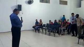 Pastor mendigo Rogério Brito invade igreja QUADRANGULAR [upl. by Trina]