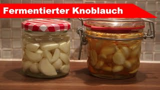 🥒 Fermentierter Knoblauch 🌶️  Knollen einfach haltbar machen  Fermentastisch [upl. by Robinet514]