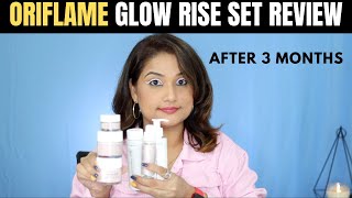 Oriflame Optimals Glow Rise SET Review after 3 Months of Use [upl. by Uzia213]