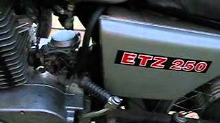 ETZ 250 mikuni carburetor [upl. by Yejus]