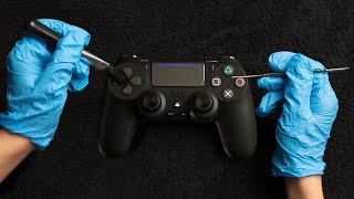 ASMR  Cleaning a ps4 controller [upl. by Atikir]