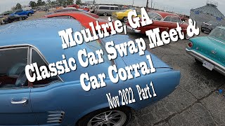 EP 575 Moultrie Georgia Classic Car Swap Meet and Sale Nov 2022 Part1 [upl. by Adham394]